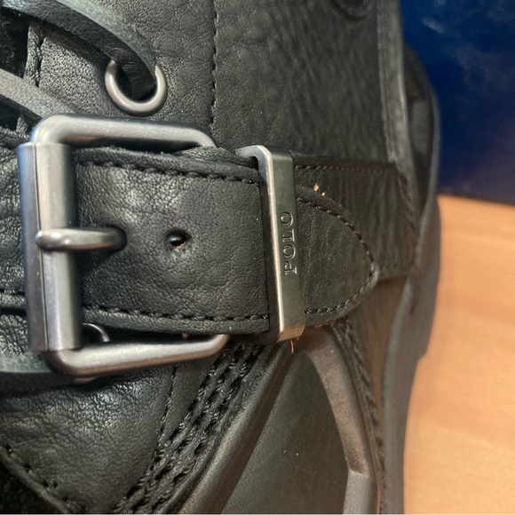 Polo Ralph Lauren Men's Oslo Low Waterproof Leather & Suede Duck Boots - Picture 6 of 13